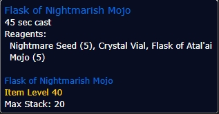 wow sod phase 3 Flask of Nightmarish Mojo